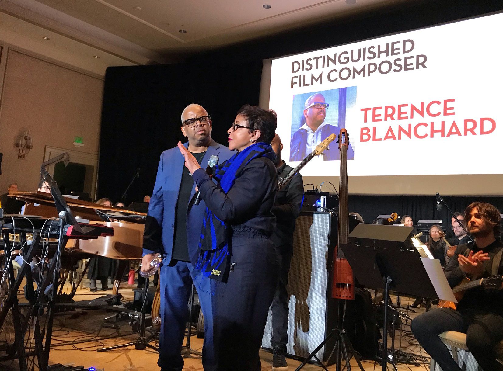 Terence Blanchard and Sheila Johnson